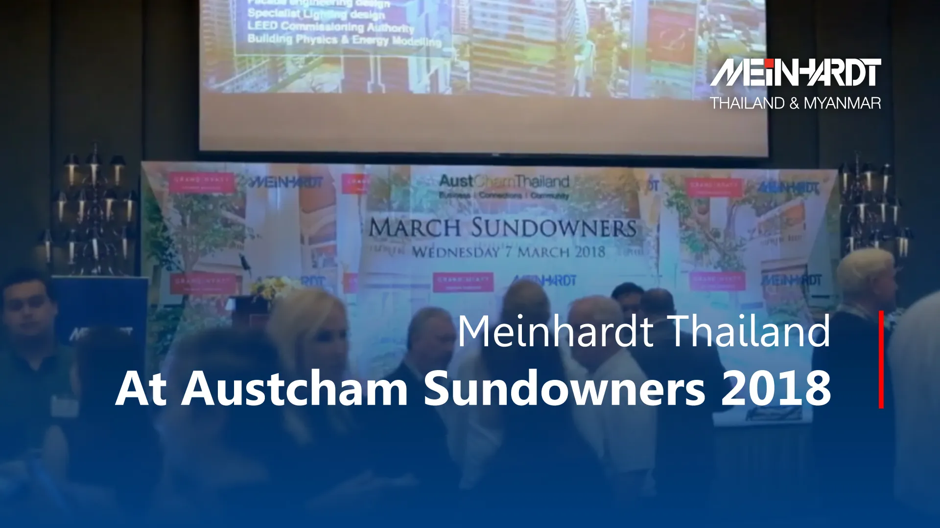 Meinhardt Thailand at Austcham Sundowners 2018