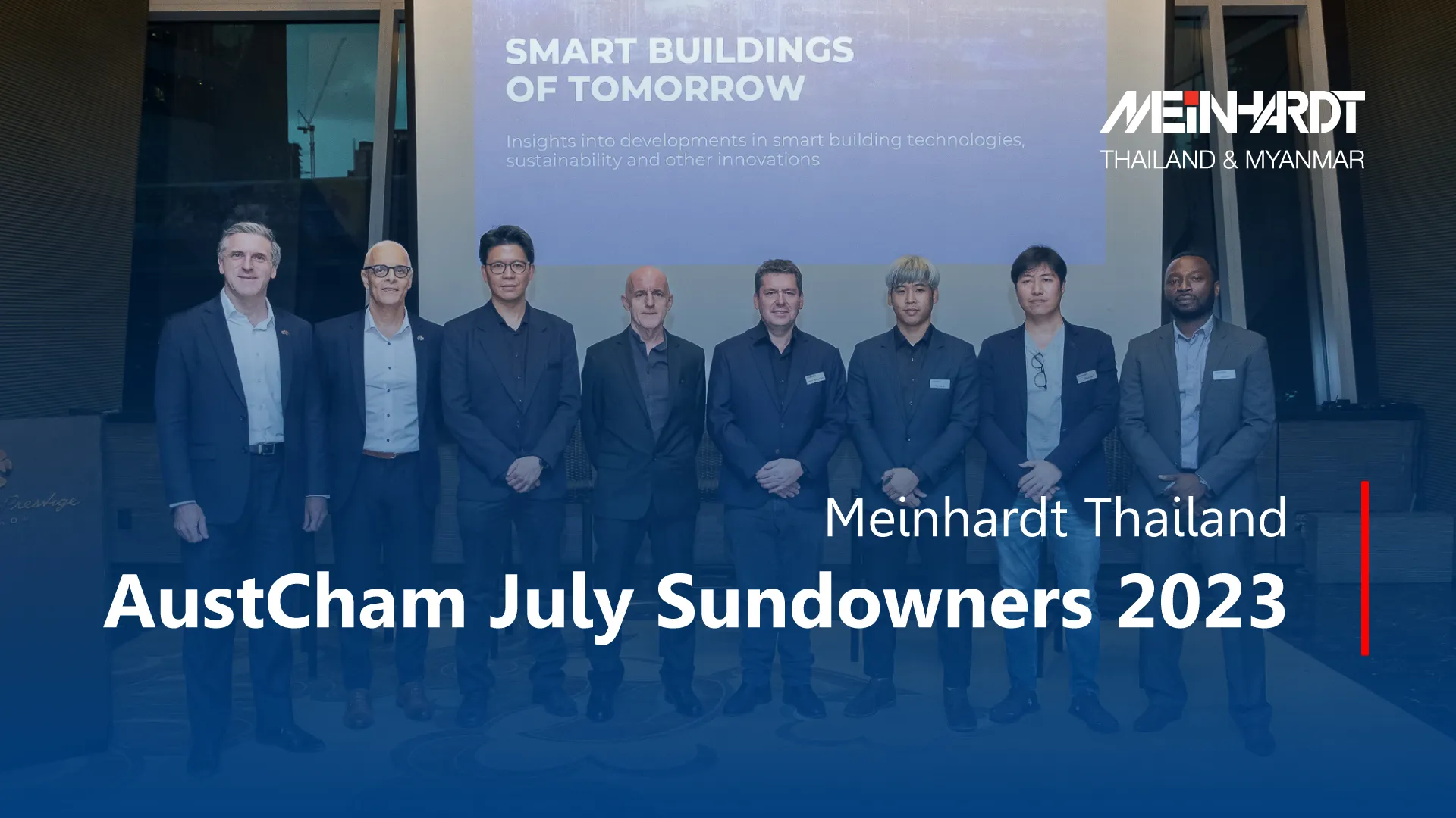 Meinhardt Thailand at AustCham July Sundowners 2023